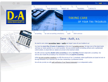 Tablet Screenshot of dane-audit.cz